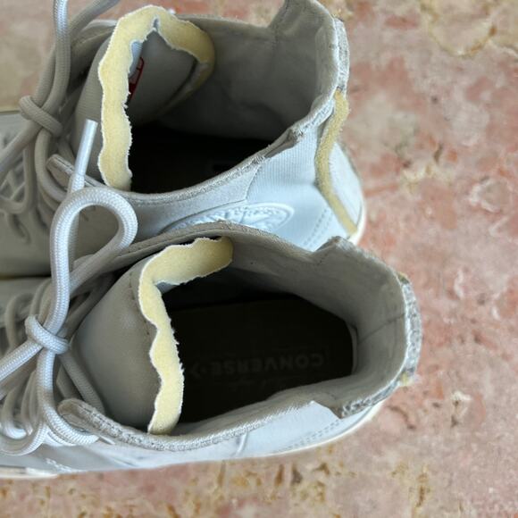 Converse Chuck 70 Plus Hightop Platform Sneaker Light Blue Unisex Men 8 Women 10 - Picture 5 of 14